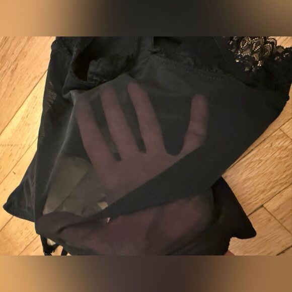 SHAPERIN Lace Shapewear Bodysuit w/ Tummy Control NWOT - Picture 5 of 7